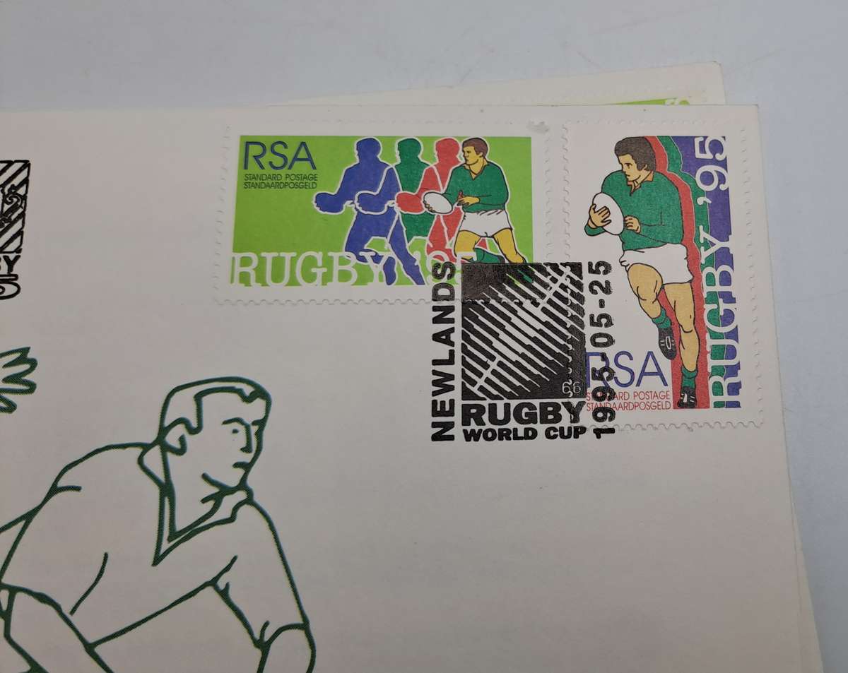 Rugby 1995 World Cup -FDC (First Day Cover) 6.14C 1995-05-25 (2 Available)