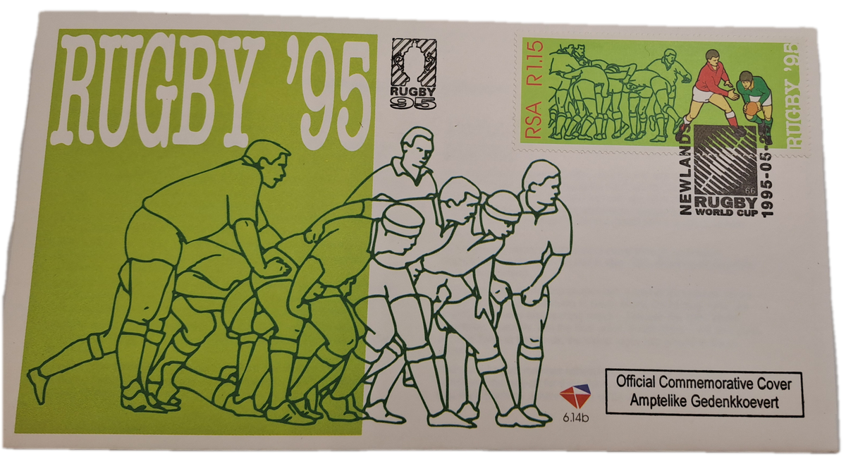 Rugby 1995 World Cup -FDC (First Day Cover) 6.14b 1995-05-25