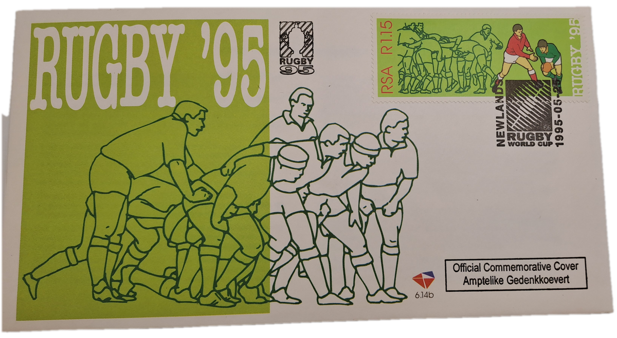 Rugby 1995 World Cup -FDC (First Day Cover) 6.14b 1995-05-25