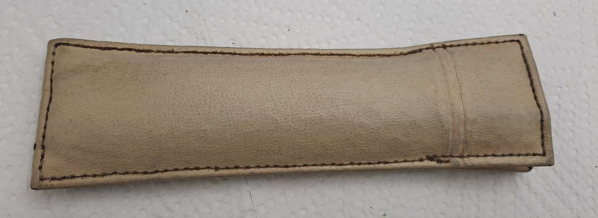 Pre-Owned 2 Machanical Cross Pencils in Leather Pouch - One is a 1/20 12kt Gold Filled Pencil