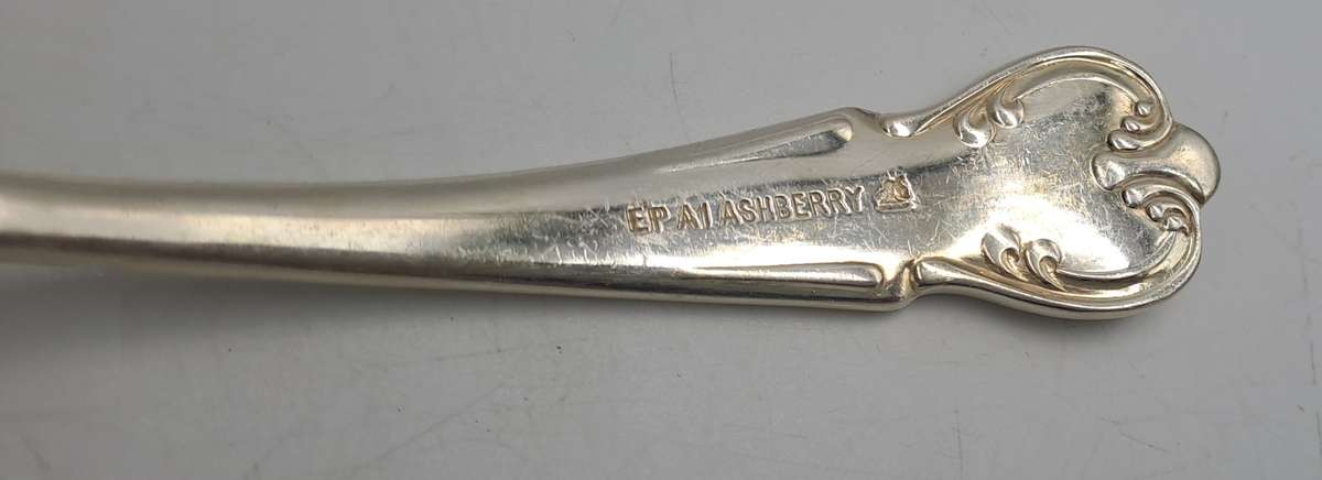 Antique 1800's ASHBERRY  EP(Electro plated) A1 Soup Laddle Rd669370