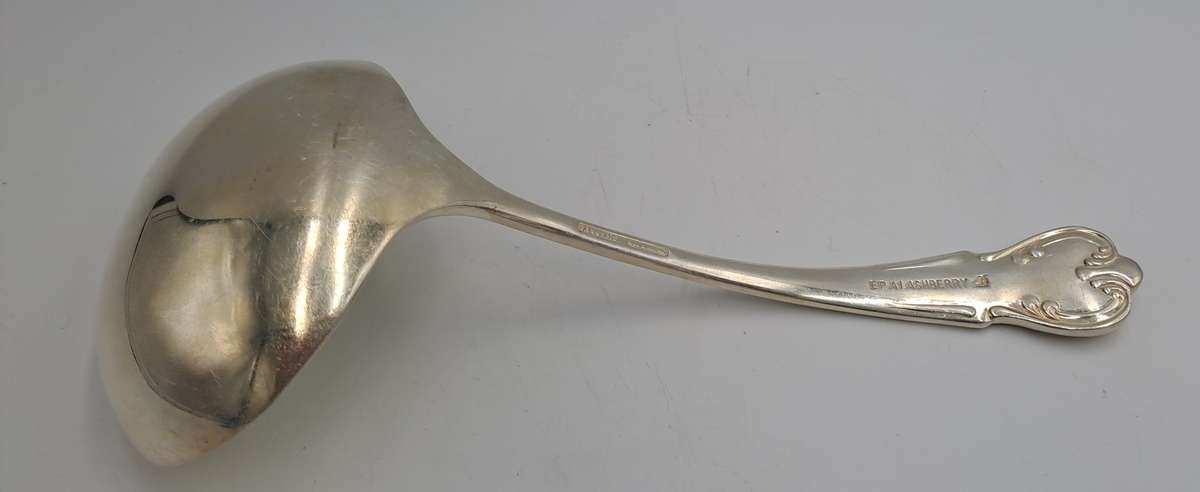 Antique 1800's ASHBERRY  EP(Electro plated) A1 Soup Laddle Rd669370