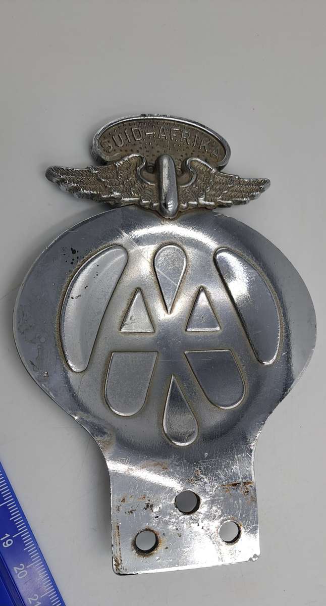 Vintage South Africa AA (Automobile association) Badge -No 82751