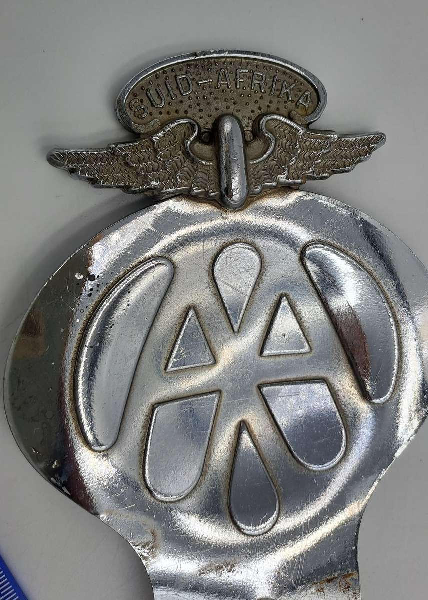 Vintage South Africa AA (Automobile association) Badge -No 82751