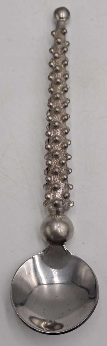 Pre-owned Diana Carmichael Designer Spoon -from Her Studded Collection -Pewter