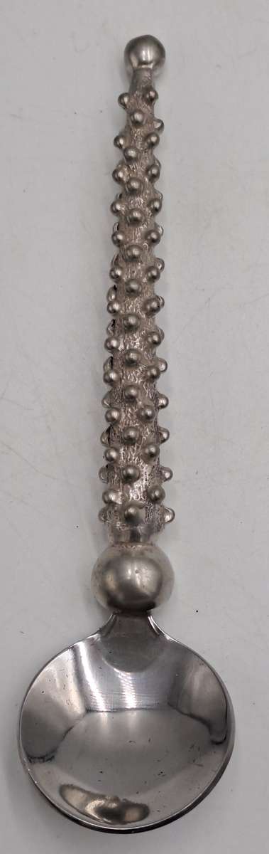 Pre-owned Diana Carmichael Designer Spoon -from Her Studded Collection -Pewter