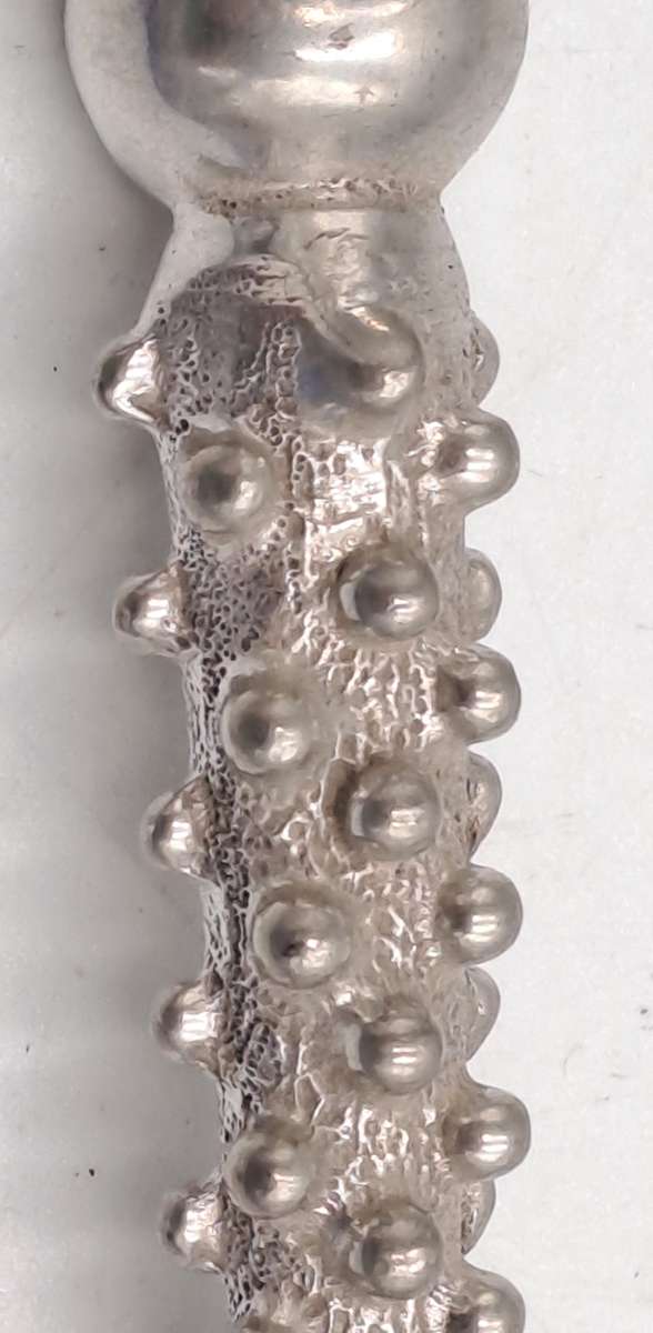 Pre-owned Diana Carmichael Designer Spoon -from Her Studded Collection -Pewter