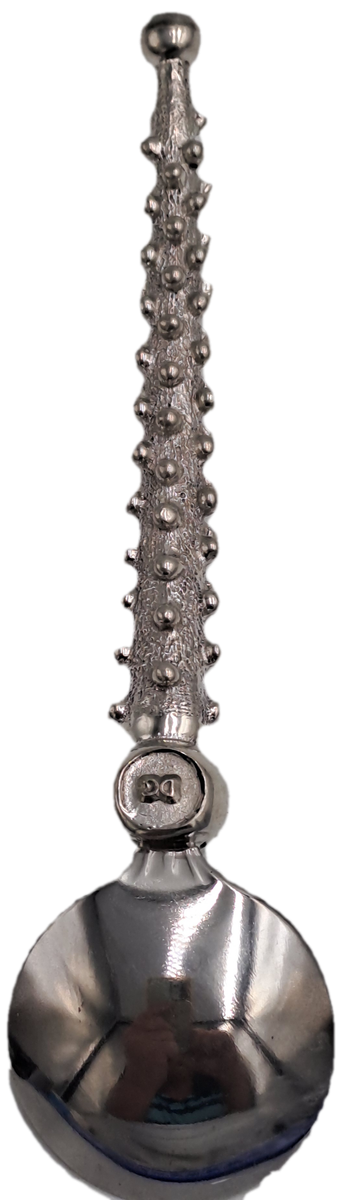 Pre-owned Diana Carmichael Designer Spoon -from Her Studded Collection -Pewter