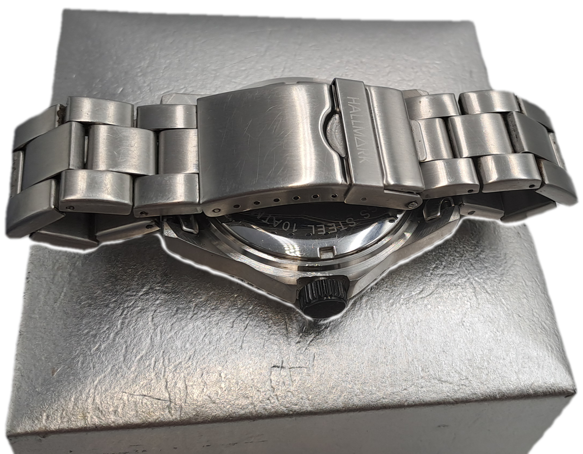 Pre-Owned Men's Hallmark HF794B Quartz 10ATM Japan Movement watch-Boxed