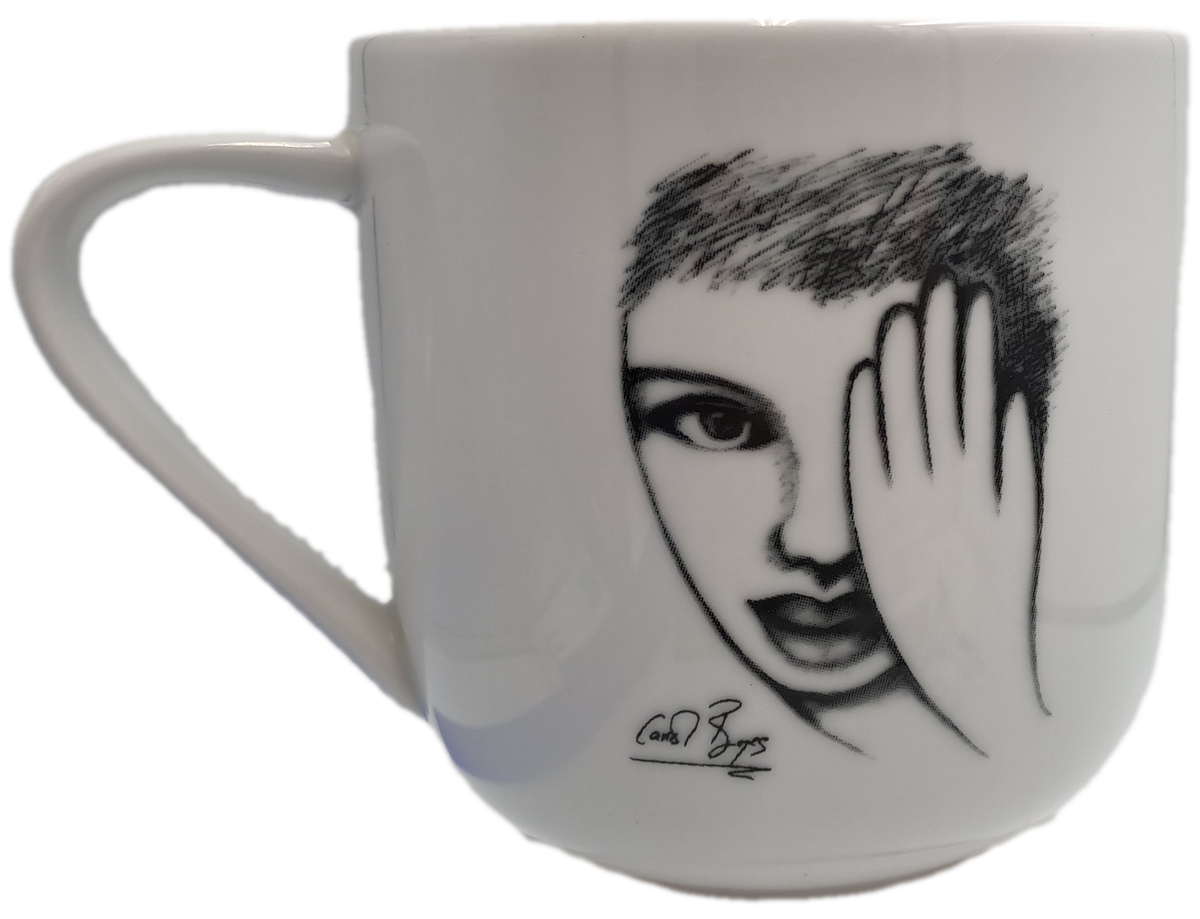 Carrol Boyes "Eye for Detail" Designer Porcelain Mug -Capacity: 340ml