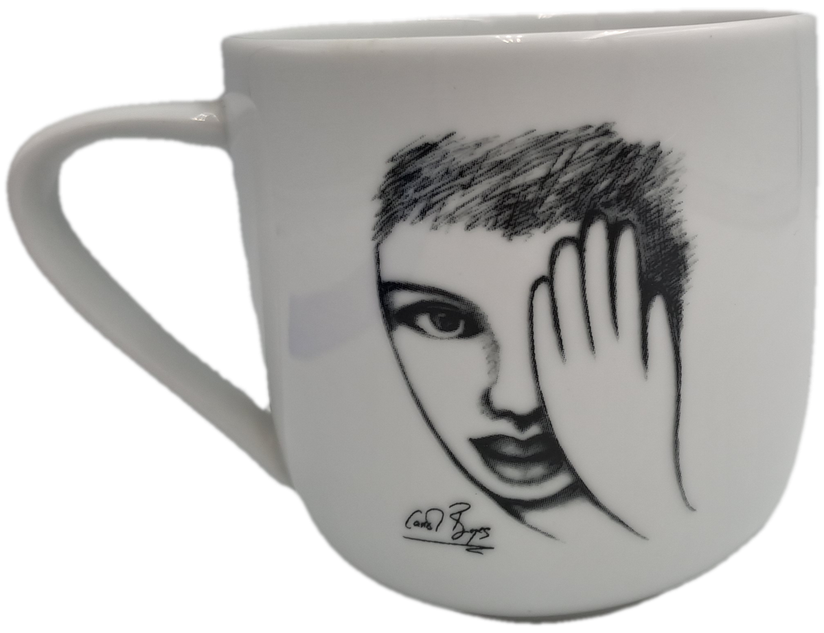 Carrol Boyes "Eye for Detail" Designer Porcelain Mug -Capacity: 340ml
