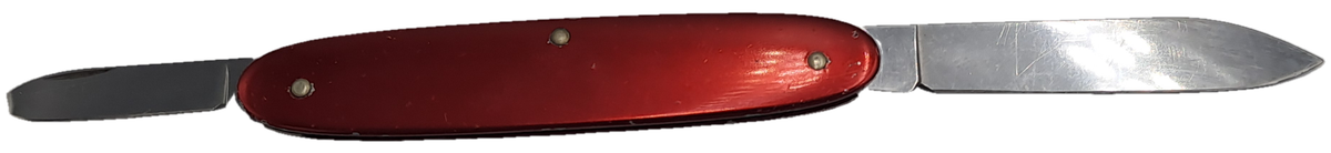 Pre-Owned Vintage Victorinox Folding Knive Switzerland- Volkskas Branded-arbeidsaamheid