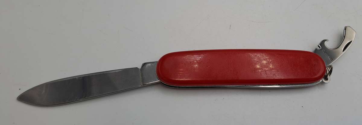 Vintage INOX Solingen Pocket Knife BROKEN BLADE -Southern Cross Fund Branded-Germany