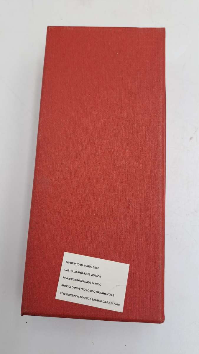 Murano Art Glass Wine Bottle Stopper -Boxed