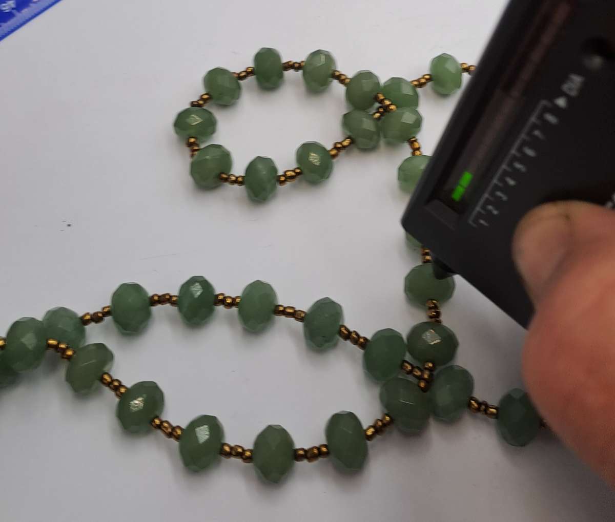 Vintage Real Jade Necklace with 1950's Hinged Gold Tone Locket with Faux ruby's and Cameo