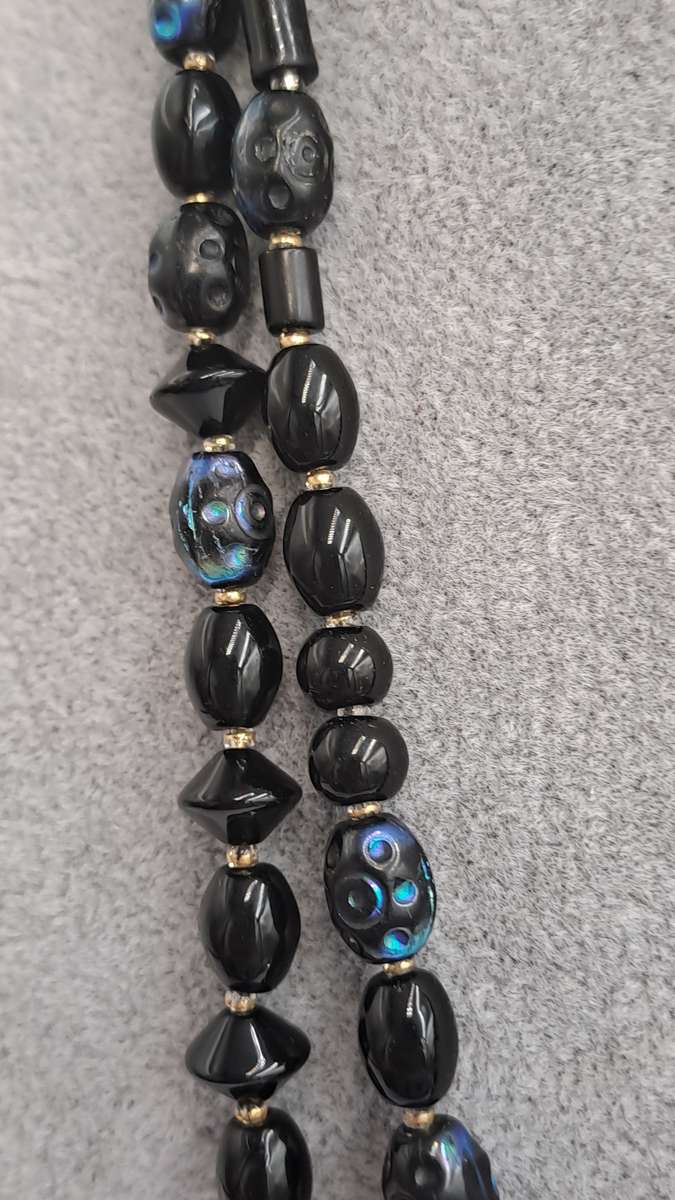 Pre-Owned Indian Bead Necklace with Pendant 110cm