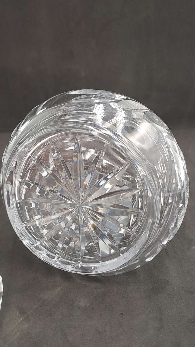 Vintage Liqueur Crystal Gut Glass Decanter