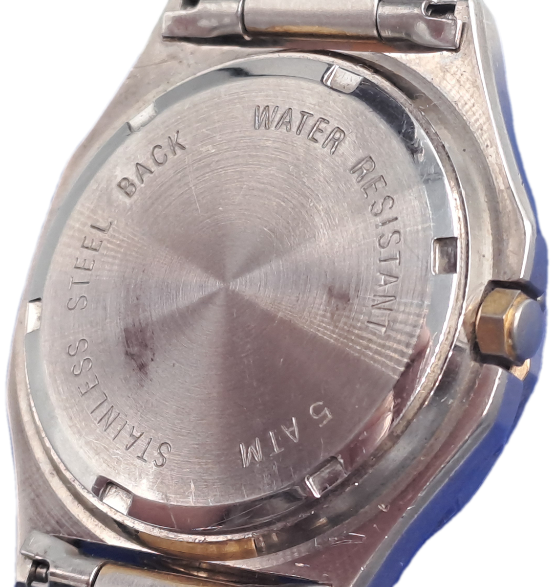 Vintage Mens Geneve Classic Moon Phase Quartz watch-Working