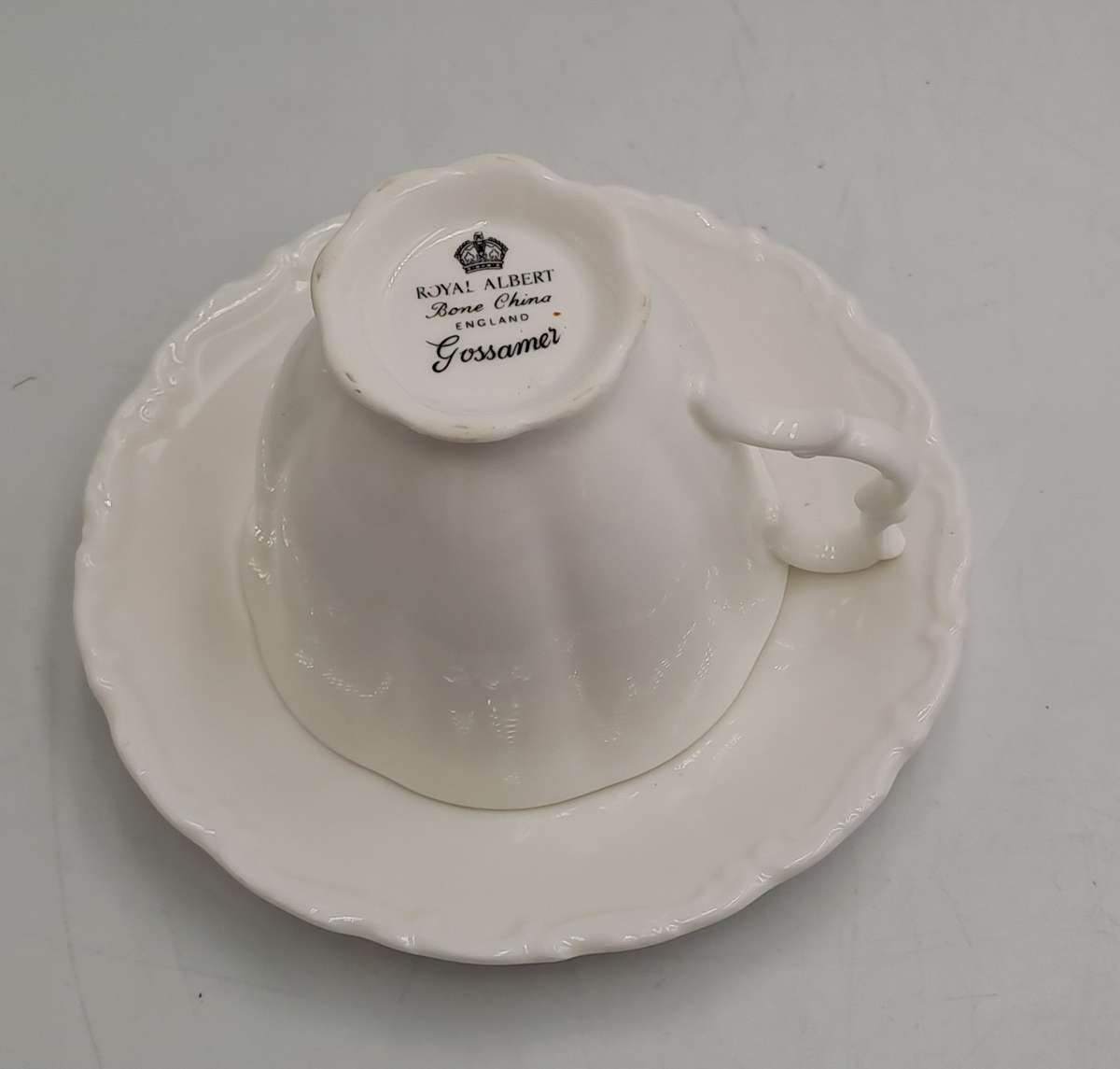 Vintage Royal Albert Gossamer Small Teapot with lid with 2 Duo's