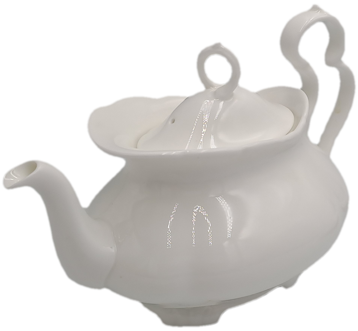 Vintage Royal Albert Gossamer Small Teapot with lid with 2 Duo's