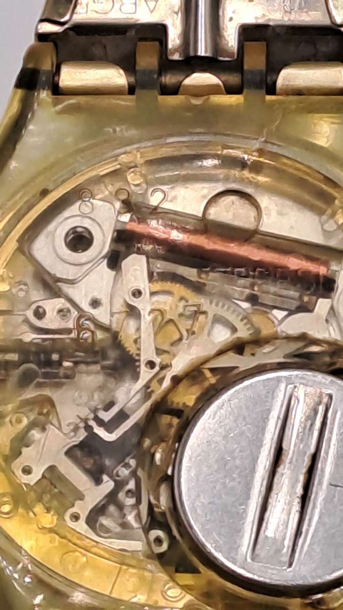 Pre-Owned Swiss Made Swatch Ladies Quartz watch AG1997-Working