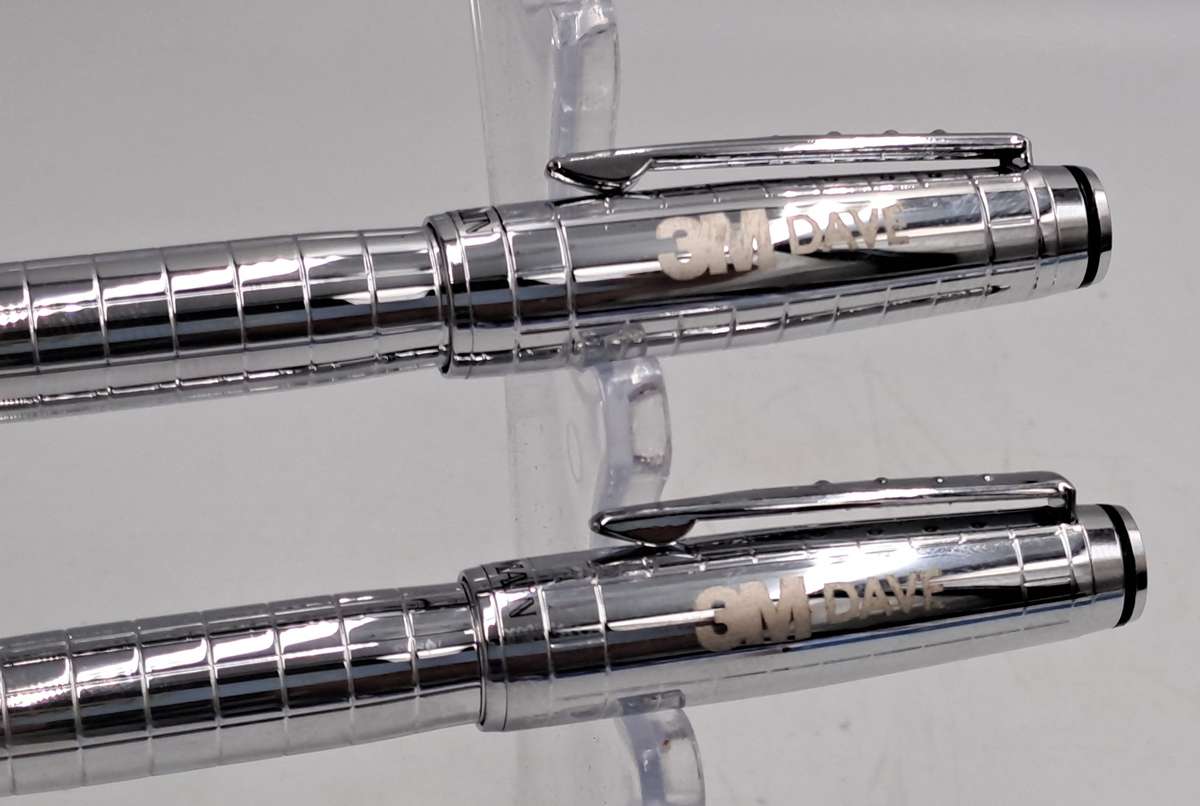 Balmain Paris Pen And Pencil set in Box with Sleeve -Personalized on the cap