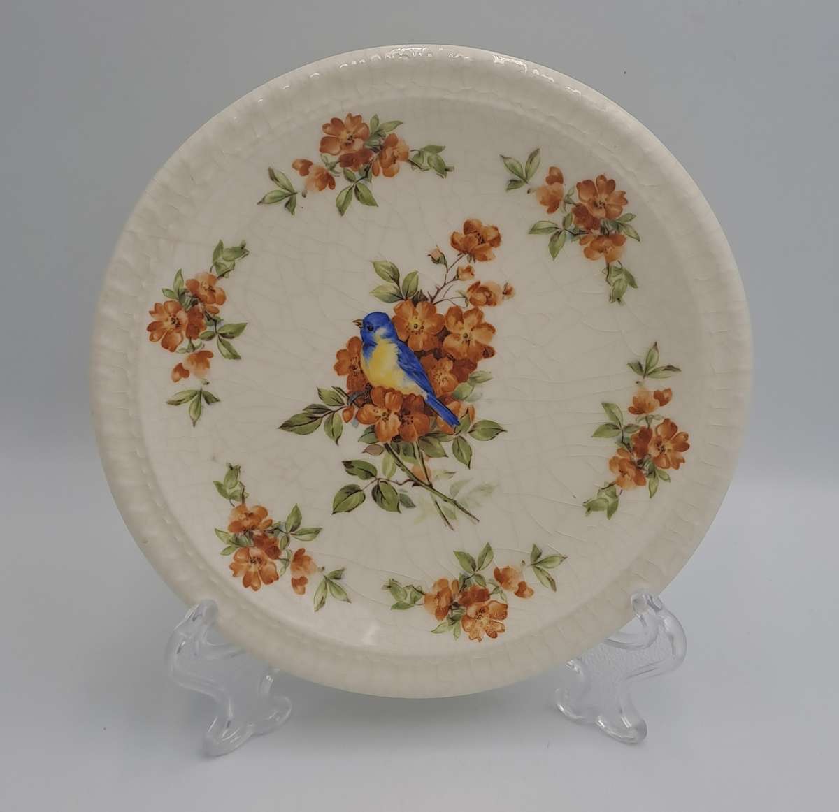Vintage Side Plate 16,5cm -Very old -Unidentified -Grazing on the Glaze