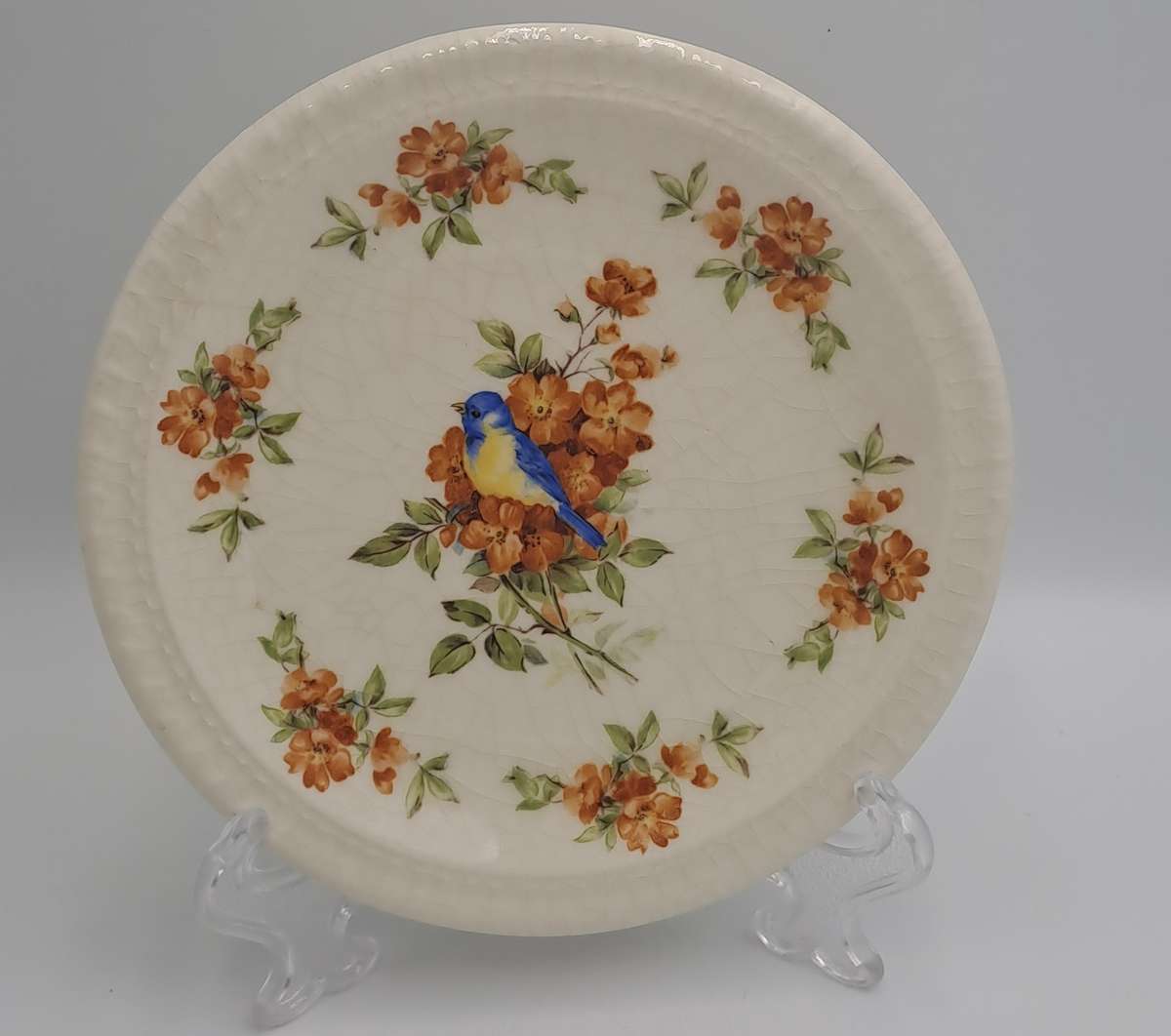 Vintage Side Plate 16,5cm -Very old -Unidentified -Grazing on the Glaze