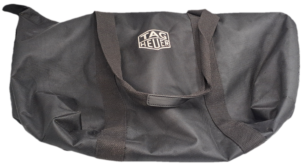 TAG Heuer Original Novelty Black Duffle bag 41cm x 24cm x 32cm