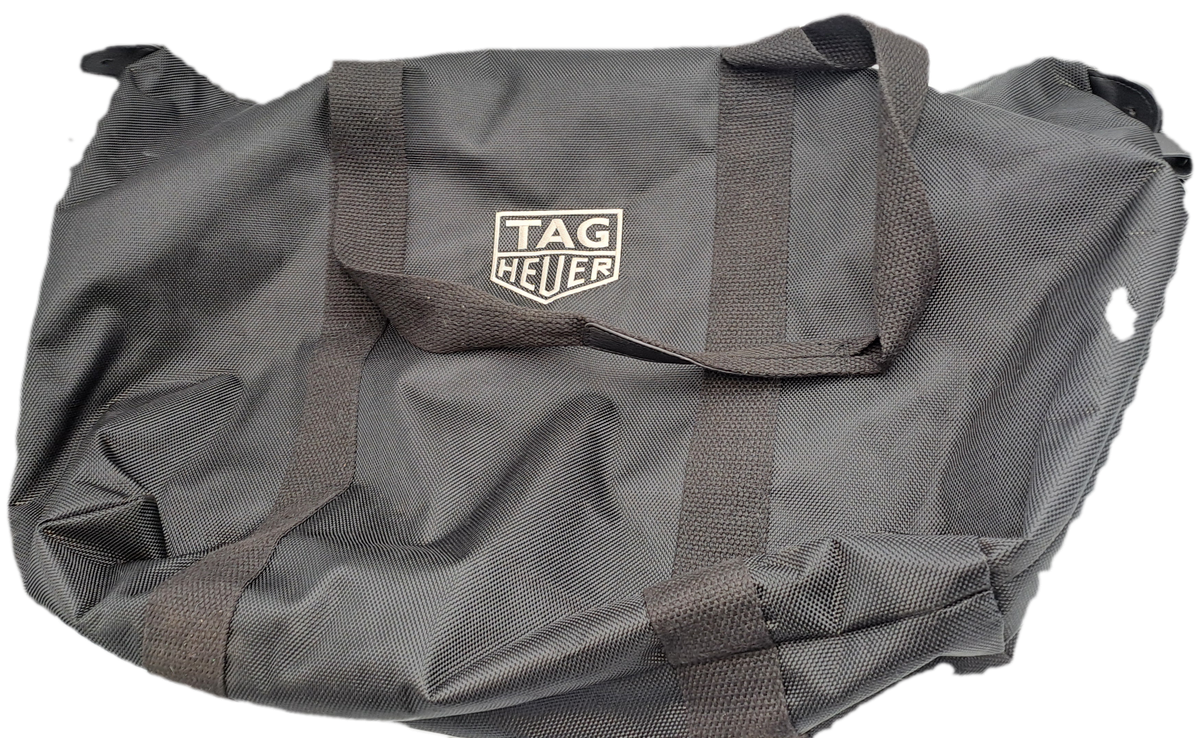 TAG Heuer Original Novelty Black Duffle bag 41cm x 24cm x 32cm