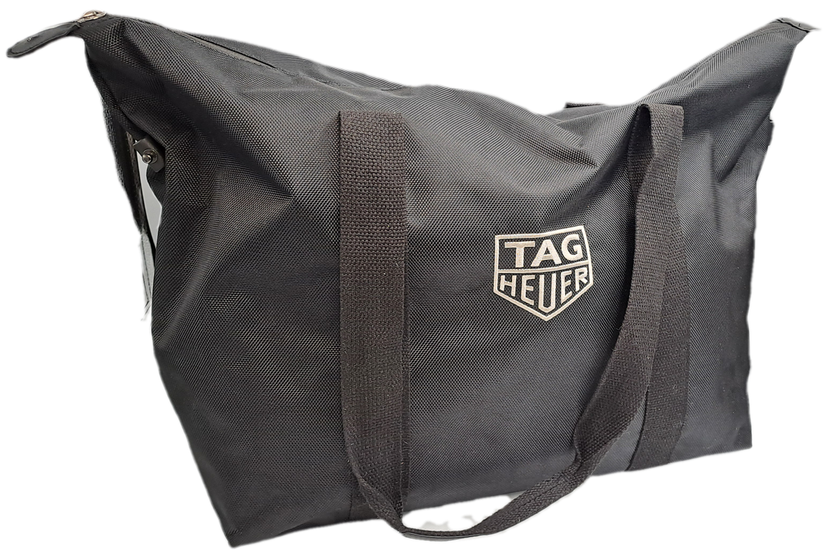 TAG Heuer Original Novelty Black Duffle bag 41cm x 24cm x 32cm