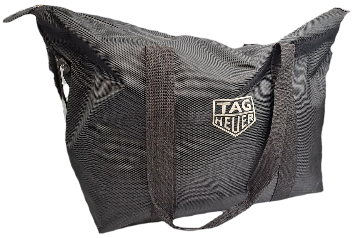 TAG Heuer Original Novelty Black Duffle bag 41cm x 24cm x 32cm