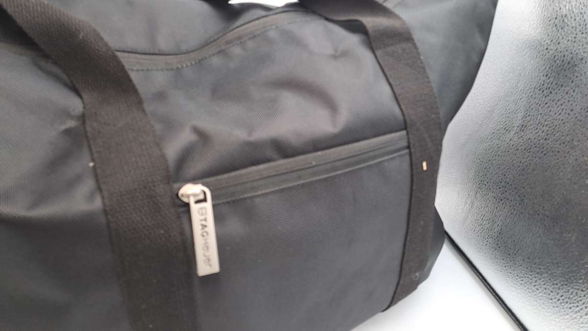 TAG Heuer Original Novelty Black Duffle bag 41cm x 24cm x 32cm