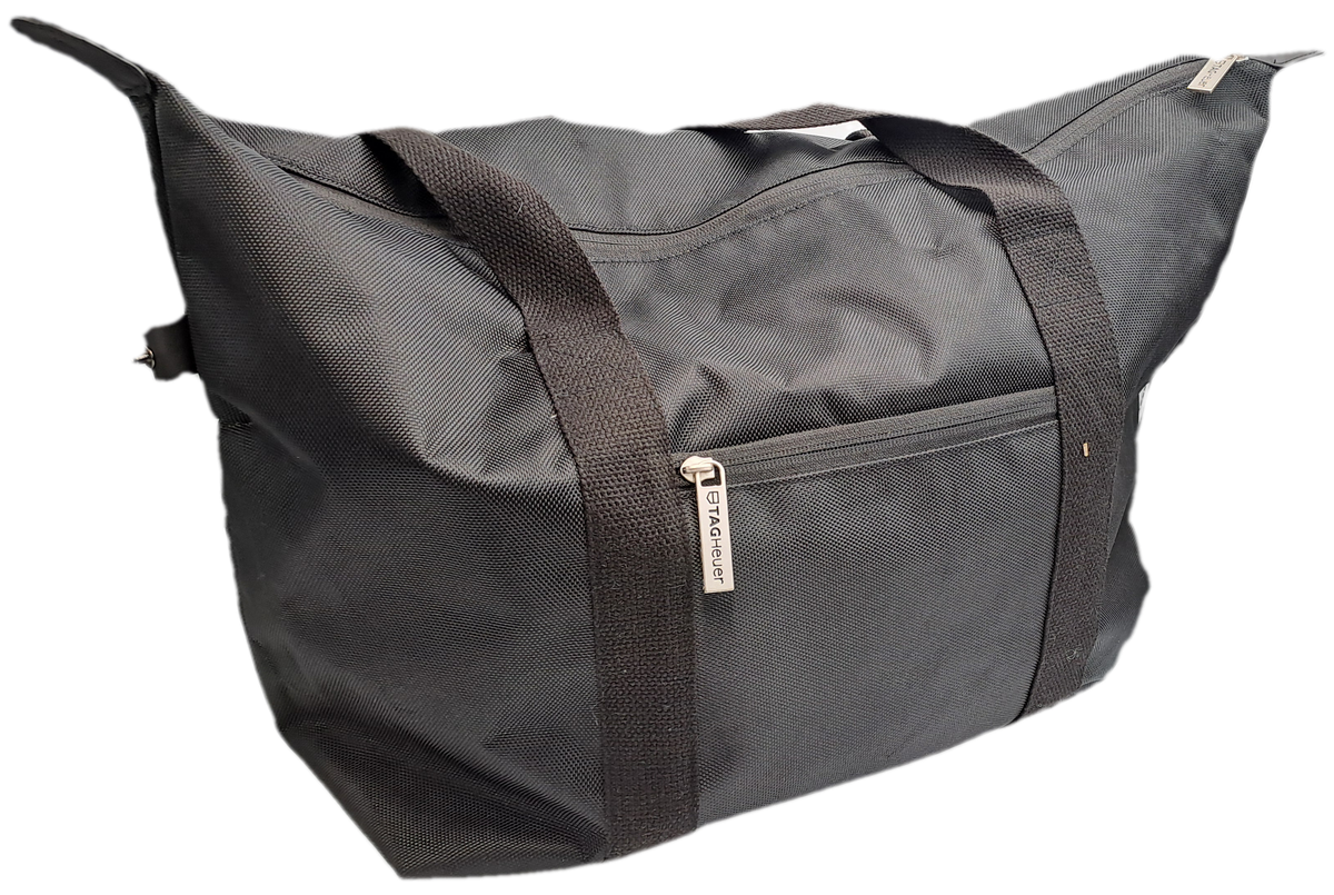 TAG Heuer Original Novelty Black Duffle bag 41cm x 24cm x 32cm