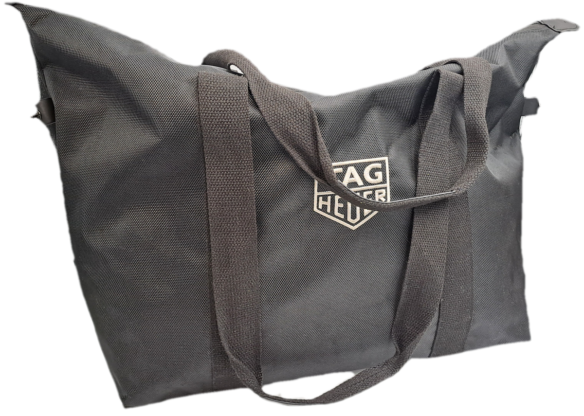 TAG Heuer Original Novelty Black Duffle bag 41cm x 24cm x 32cm