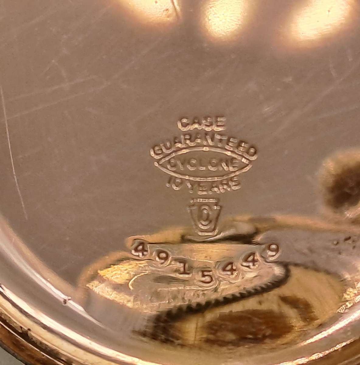 Antique 1920's U.S.A Elgin Pocket Watch in Gold Plated Keytone Case-Working -see condition