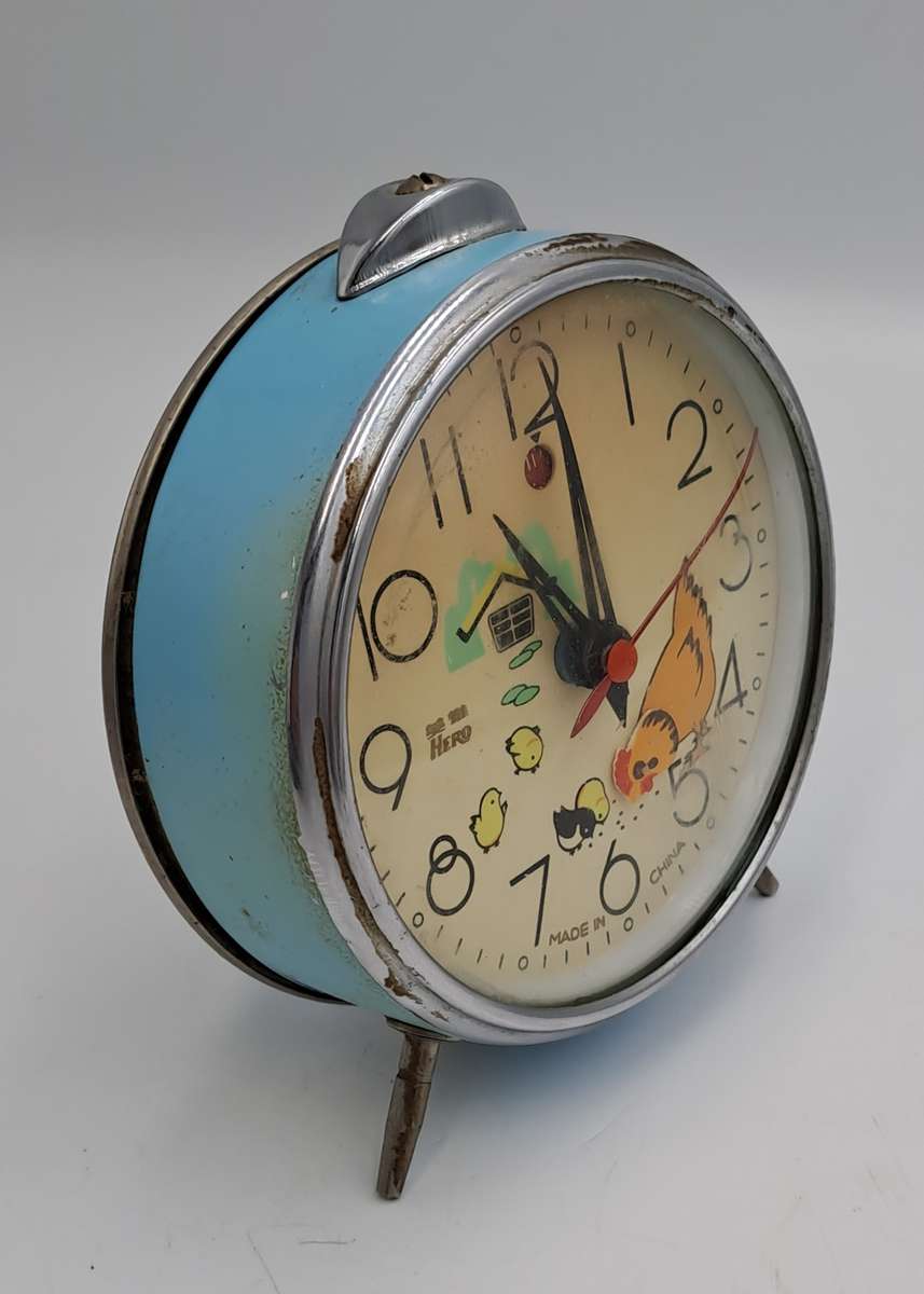 Vintage Chick Mechanical Alarm Clock -NOT working-Made in China