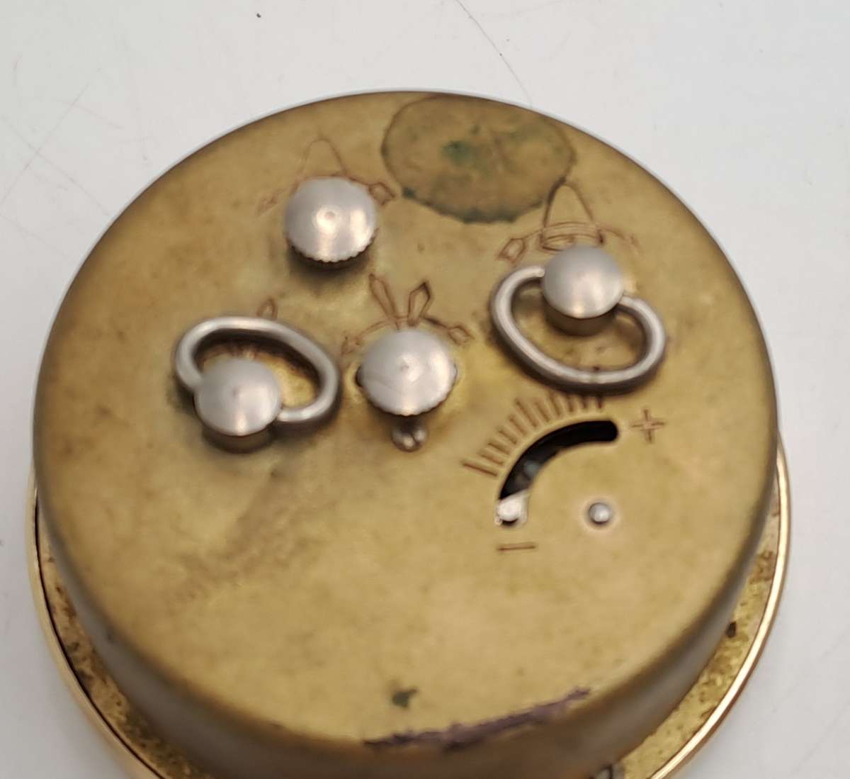 Vintage SLAVA Mechanical Alarm Clock 11 Jewels Made In the USSR Soviet Russian-NOT working