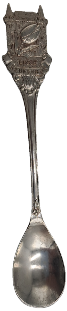 Vintage Lisse Keukenhof Souvenir spoon- Silver Plate - Made in Holland