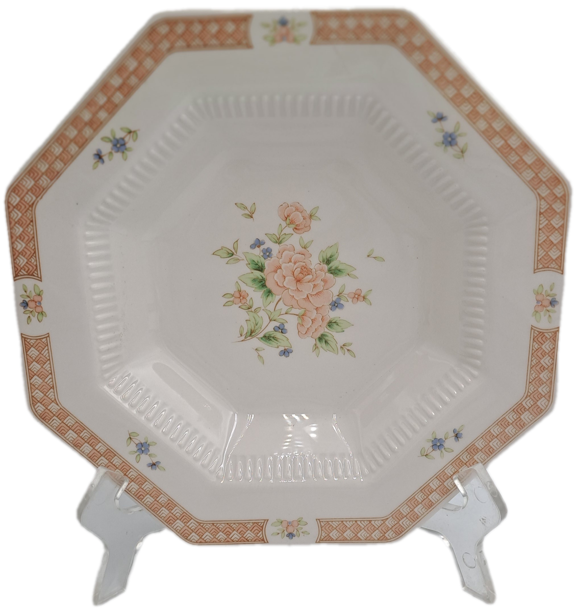 Vintage 1982-1992 Cameo Rose Salad Bowl By Nikko Classic Collection (12 Available)-Made in Japan