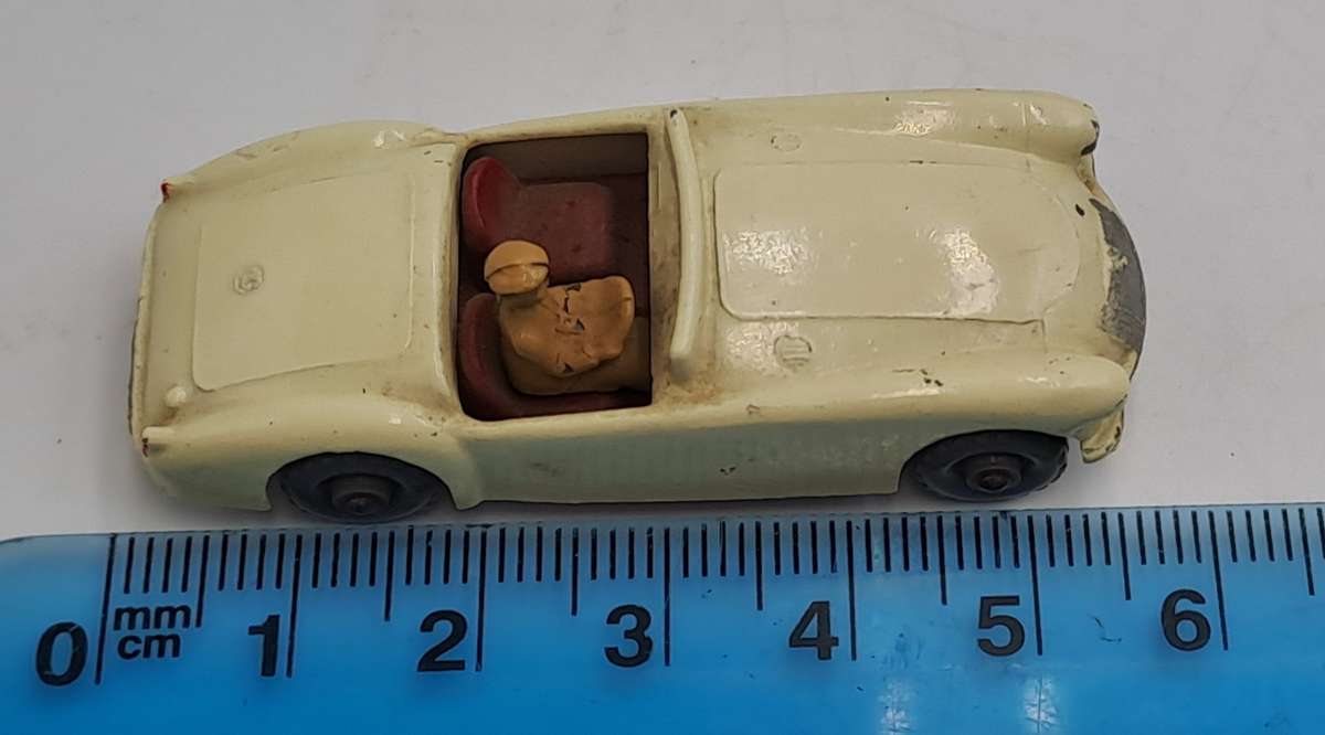 Rare Vintage Matchbox Series Moko Lesney No.19 MG A Sports Car-Die Cast -Boxed