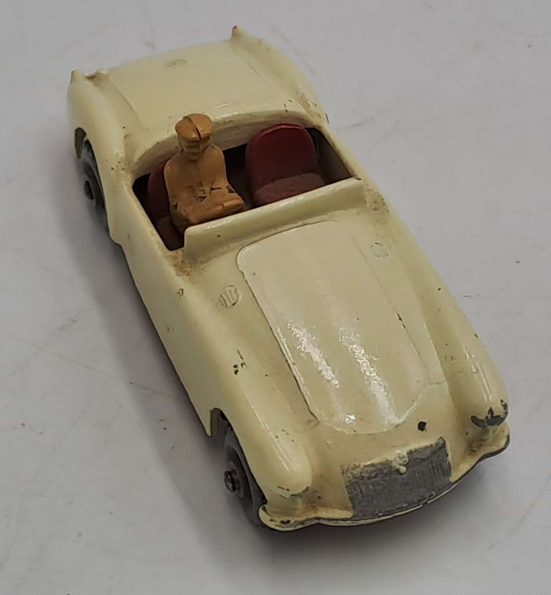 Rare Vintage Matchbox Series Moko Lesney No.19 MG A Sports Car-Die Cast -Boxed