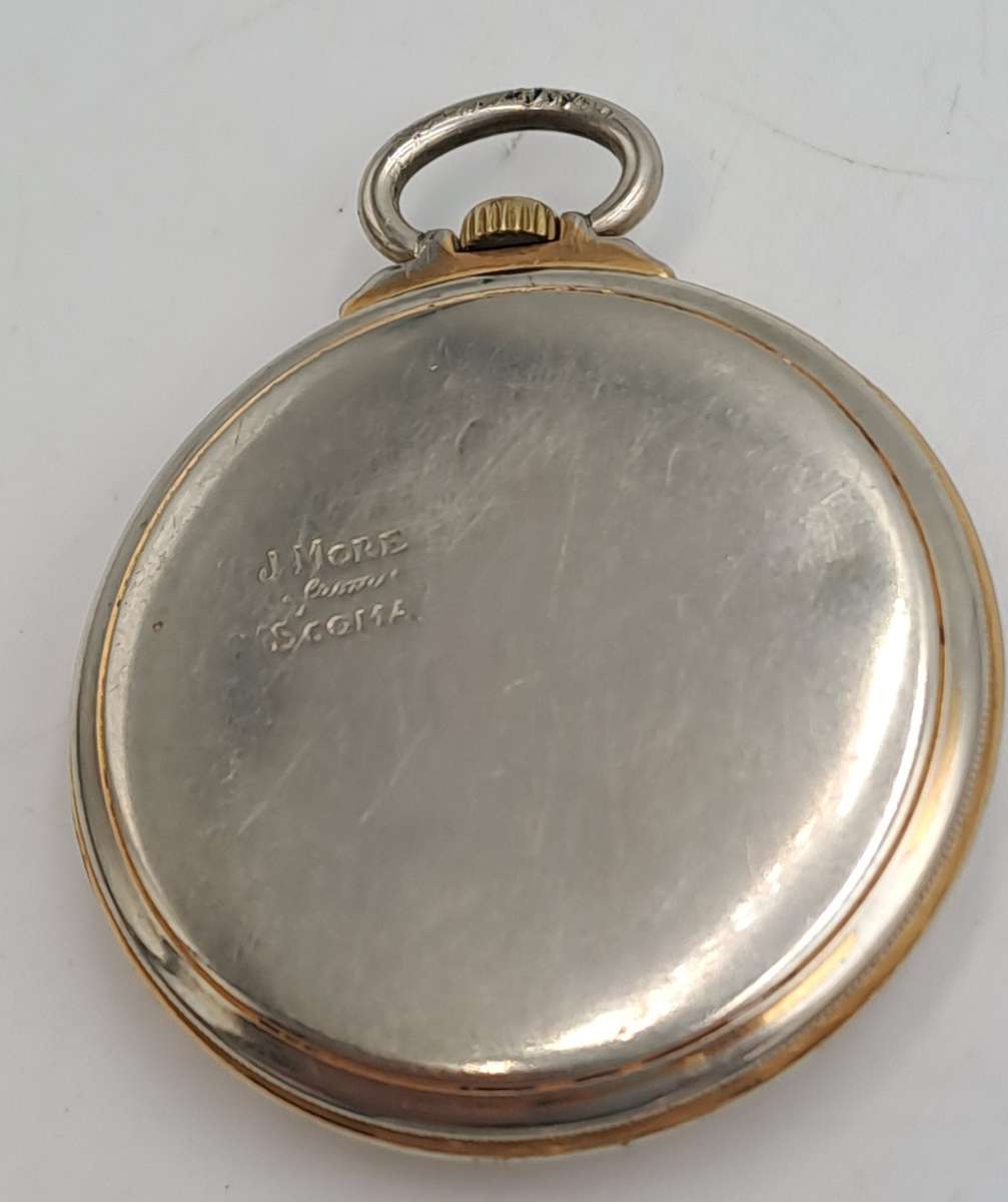 Vintage Swiss Made ROTARY Pocket watch 15 Jewels Working