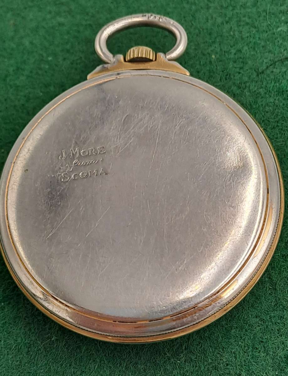 Vintage Swiss Made ROTARY Pocket watch 15 Jewels Working