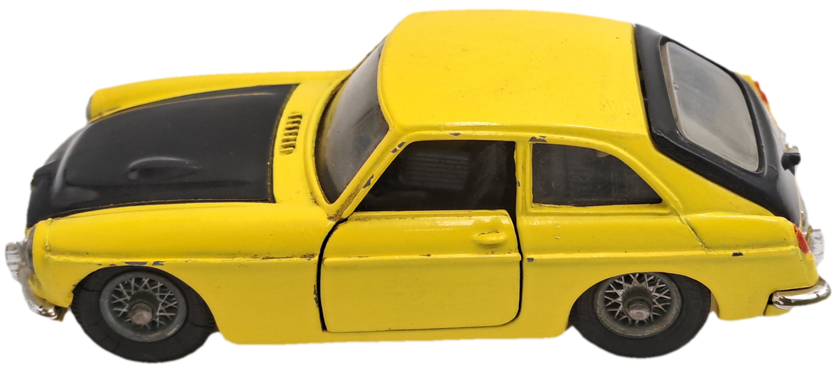 Vintage CorgiToys 345 Die-Cast MG B GT Competition Model-Boxed -Made in Great Britain