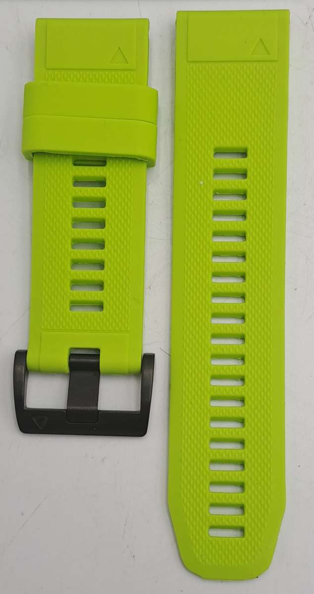 New 26mm Green Silicone Quick fit Band for Garmin Fenix-Tactix-enduro-(see compatibility )