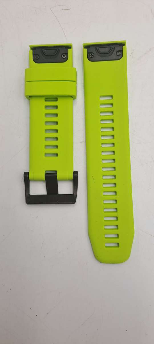 New 26mm Green Silicone Quick fit Band for Garmin Fenix-Tactix-enduro-(see compatibility )