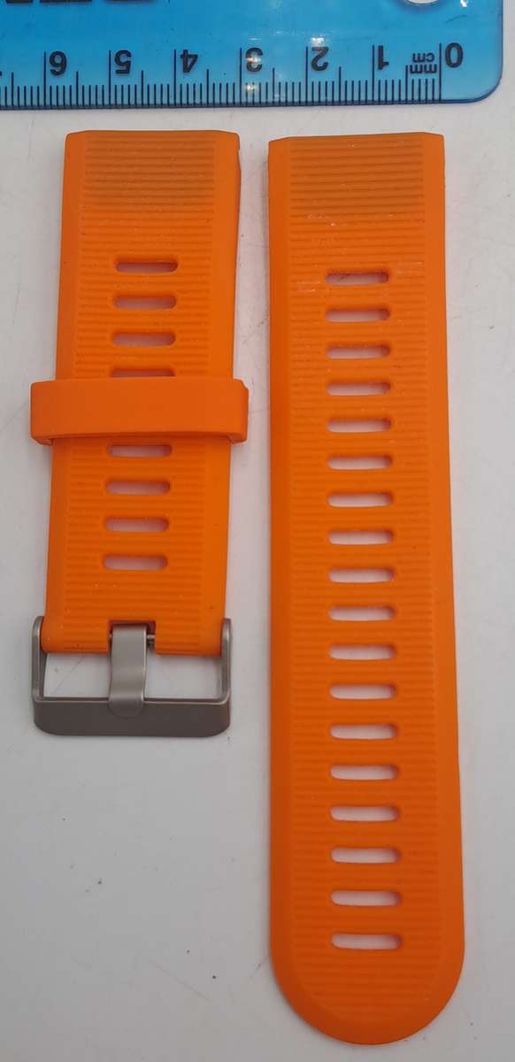 New 26mm Orange Silicone Quick fit Band for Garmin Fenix-Tactix-enduro-(see compatibility )