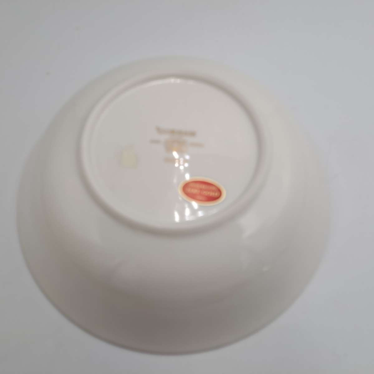 Vintage Gorham TRELLIS Fine China Large Bowl 24kt Gold Hand Banded Japan-Mint Condition-