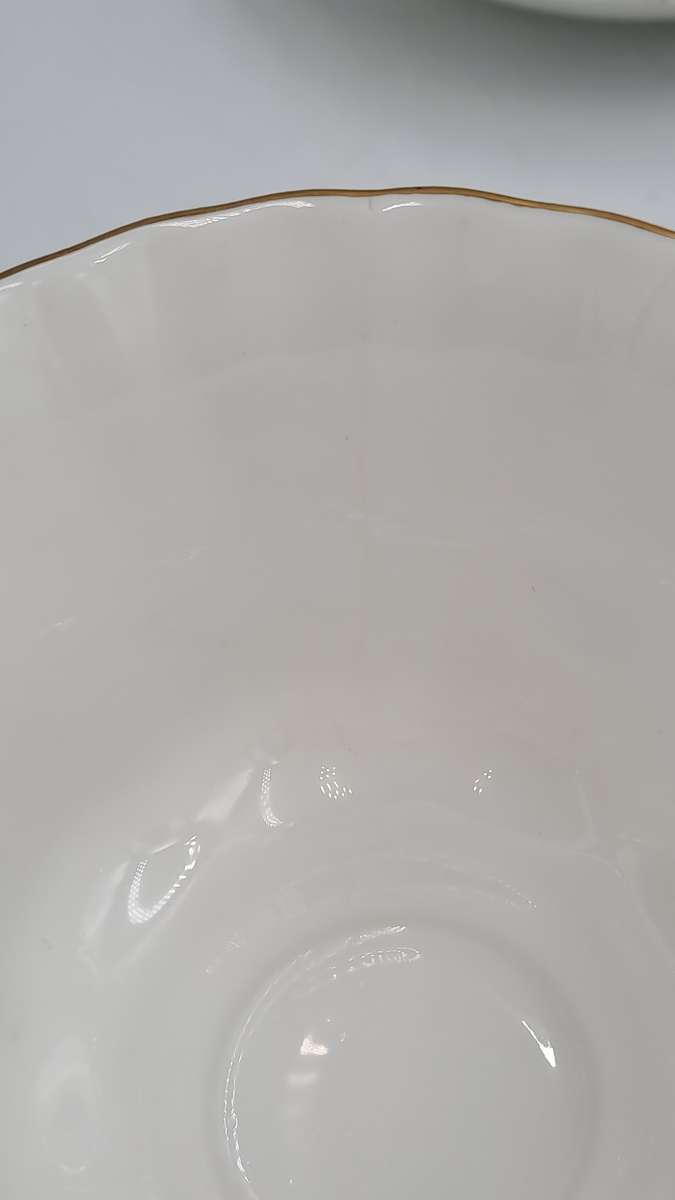 Vintage Royal Albert SWEET VIOLETS Tea Duo Bone China (The Cup has a hairline Crack)